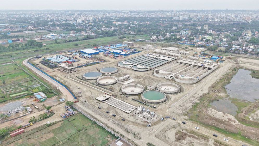 Country’s first modern sewerage treatment project progresses 78%