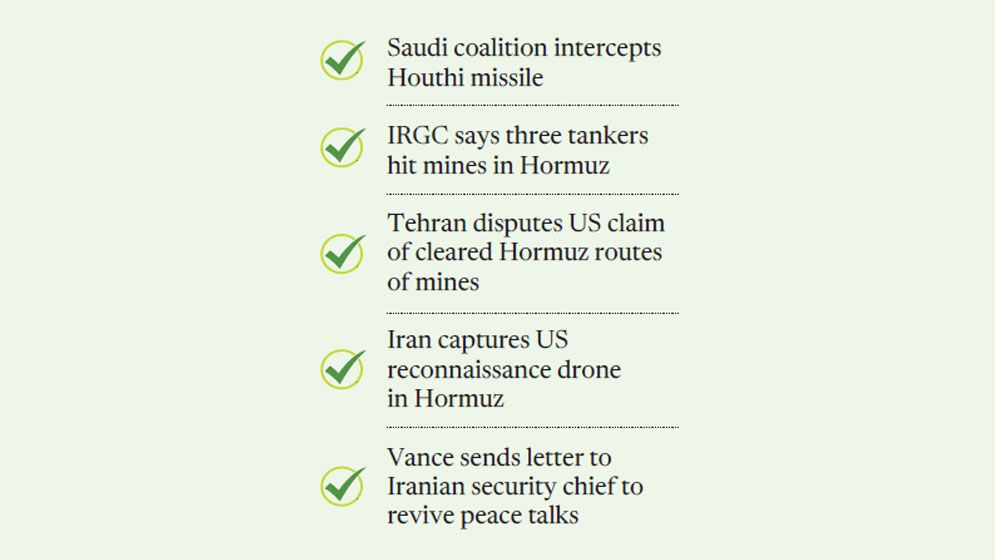 Saudi strike kills 12 in Yemen as Hormuz tensions escalate
