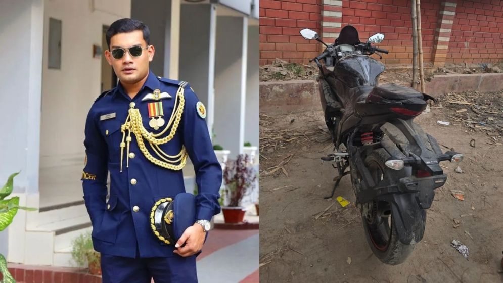 PBI recovers suspected motorcycle of ex-BAF officer Tahsif Sauri