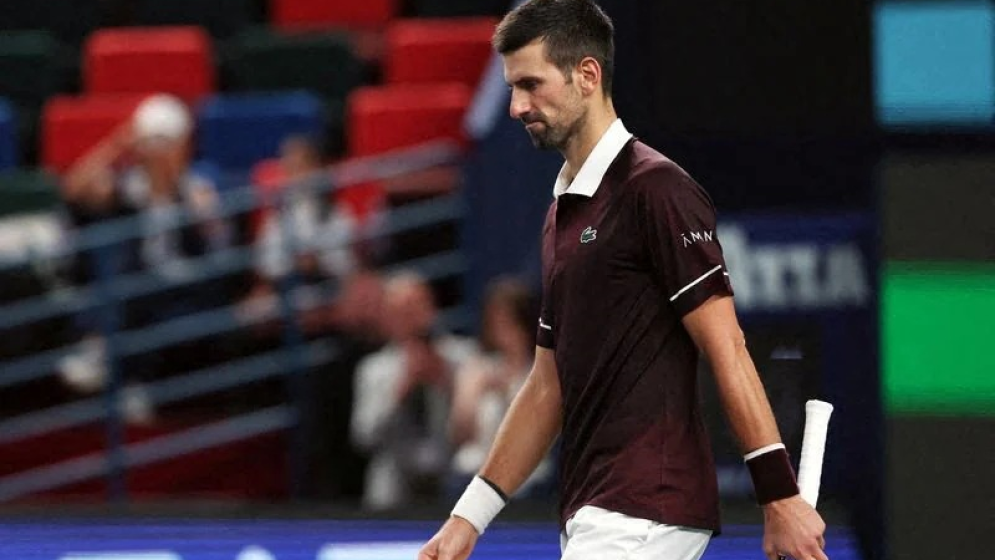 Djokovic stumbles in Basel as Struff stages comeback