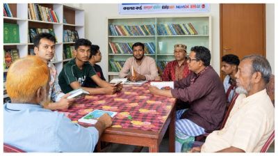 Shuvosangho library boosts reading habit in Madaripur