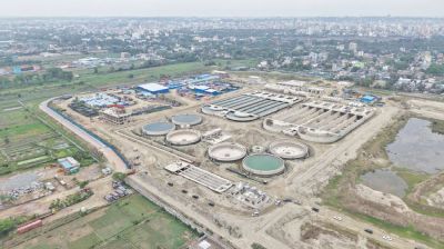 Country’s first modern sewerage treatment project progresses 78%