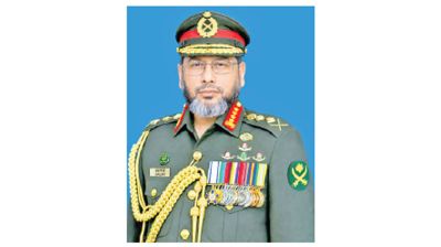 Army chief inspects camps in remote CHT areas