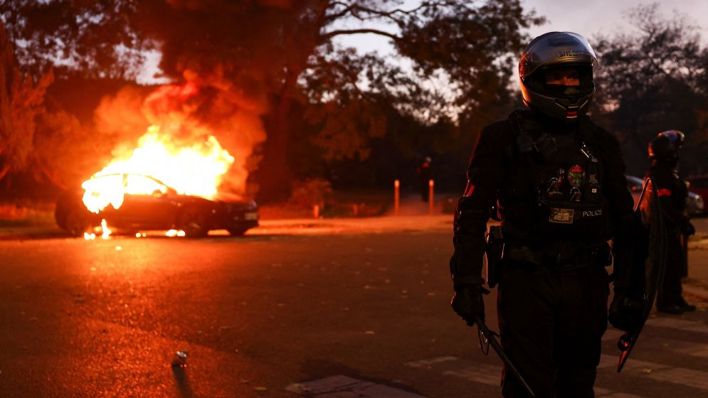 Isolated clashes in France as protesters march for third Saturday