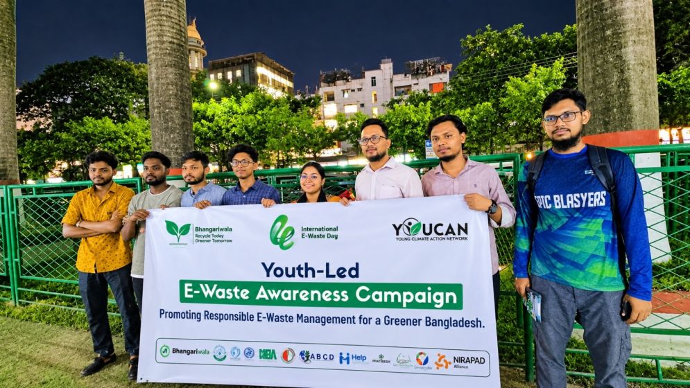 Youth urged to take action against e-waste pollution