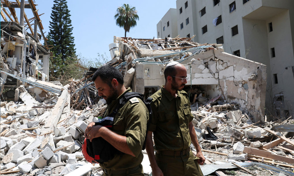 40 buildings damaged in Iranian strikes on Tel Aviv