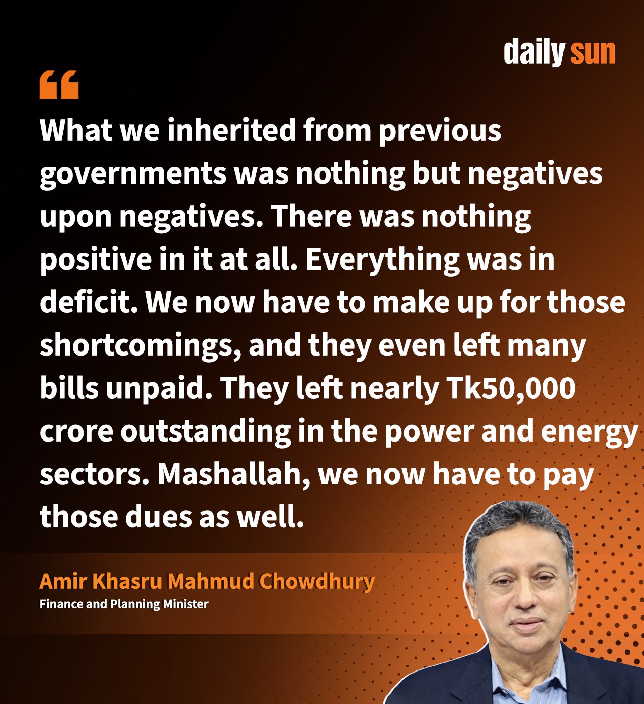 Finance and Planning Minister